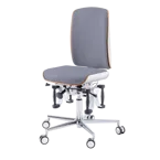 Krzesło zdrowotne RUCK STOOL Bioswing, CPL Biały, ocean