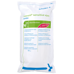 Schulke bezalkoholowe chusteczki do dezynfekcji powierzchni  mikrozid® sensitive wipes, wkład, 200 szt.