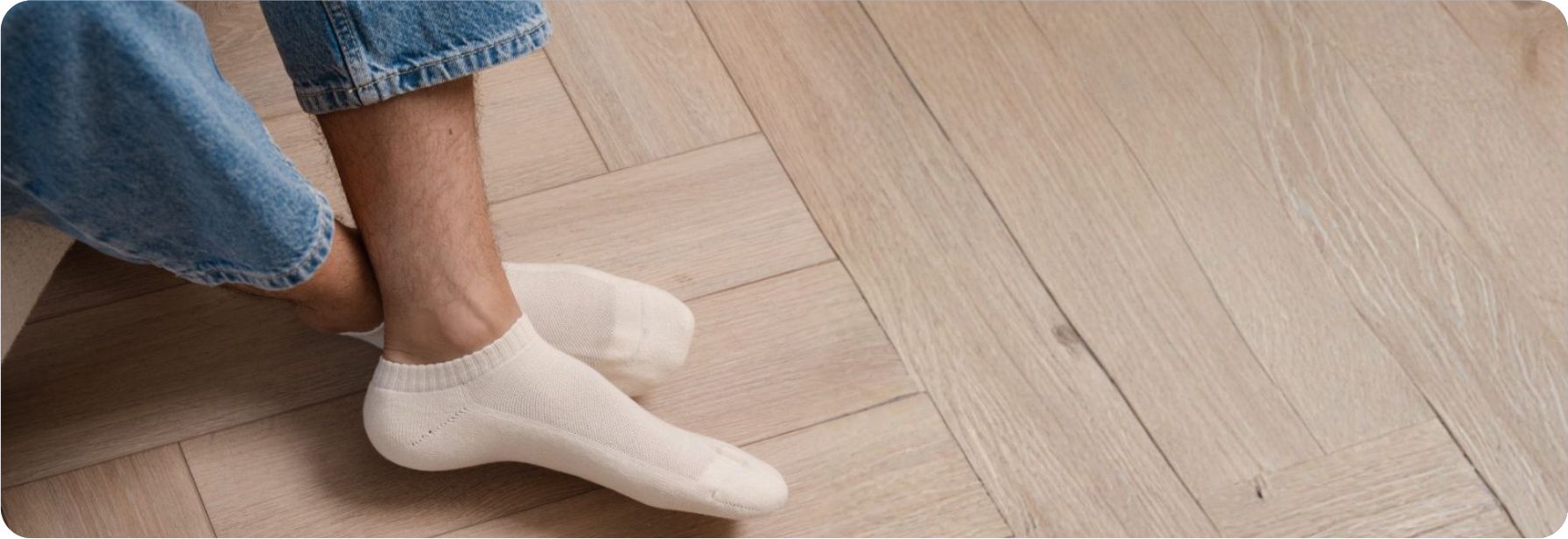 Naturalna bawełna, bezszwowy komfort i perfekcyjne dopasowanie ## Poznaj skarpety STEVEN