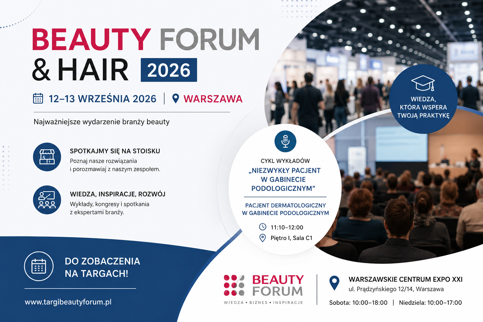 Spotkajmy się na BEAUTY FORUM & HAIR 2026 w Warszawie!