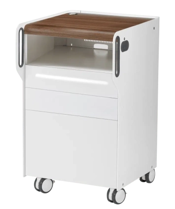 Szafka podologiczna RUCK ROOM move S z światłem LED, CPL orzech