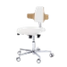 Krzesło podologiczne RUCK STOOL dynamic, napoleon, CPL Dąb, biały 