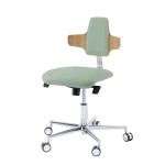 Krzesło podologiczne RUCK STOOL dynamic, napoleon, CPL Dąb, szałwia 