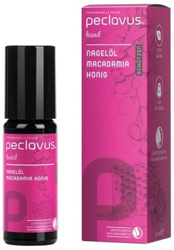 peclavus® hand oliwka ochronna do paznokci orzechy makadamia i miód, 10 ml