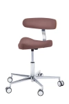 Krzesło podologiczne RUCK STOOL triangle, radius, CPL Orzech, taupe