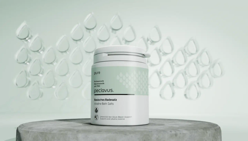 peclavus pure zasadowa sól do kąpieli stóp i ciała 1000 g