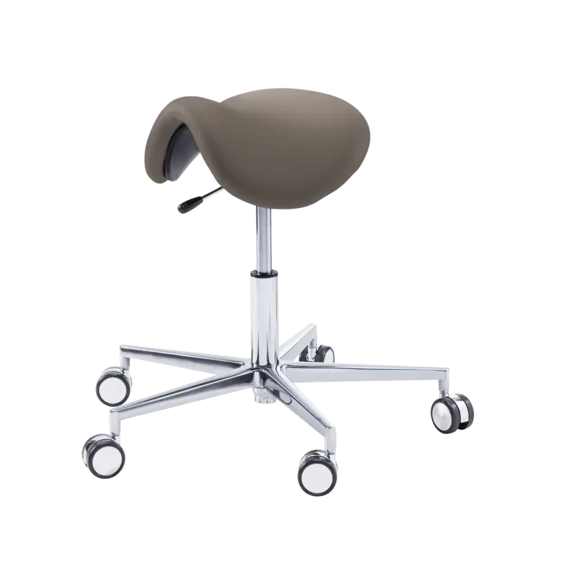 Taboret podologiczny RUCK STOOL saddle mocca krótki podnośnik