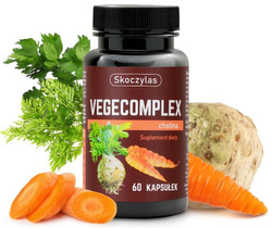 SKOCZYLAS Vegecomplex cholina, 60 kapsułek