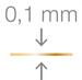 RUCK® GOLDSTADT PROFESSIONAL, "pasek", gr 0,10mm, rozm 12, 1szt.