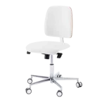 Krzesło podologiczne RUCK STOOL dynamic, comfort, CPL Biały, biały, długi