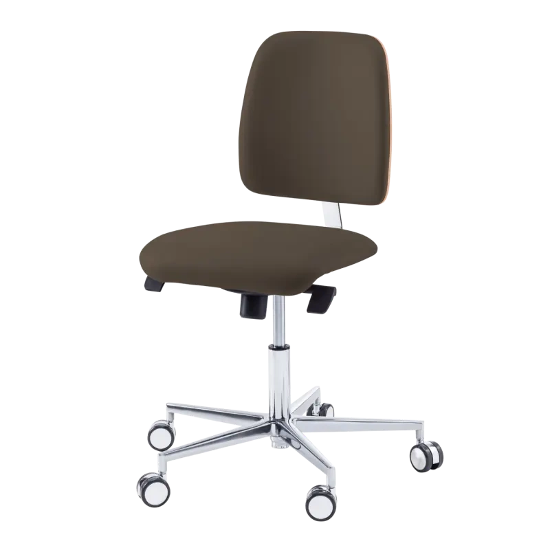 Krzesło podologiczne RUCK STOOL dynamic, comfort, CPL Dąb, espresso, długi