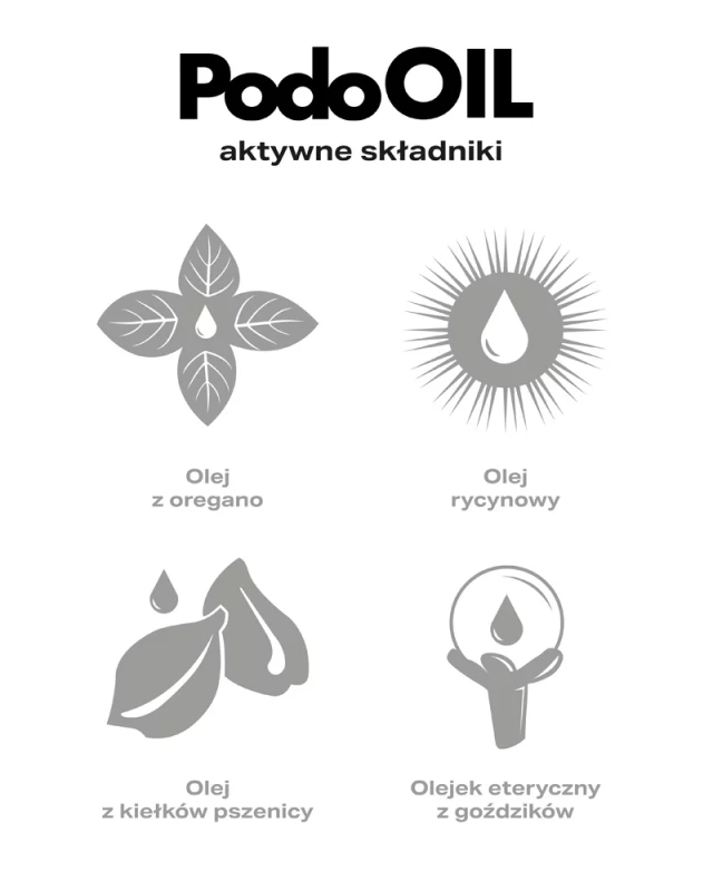 Podoland PodoOil olejek wzmacniający do paznokci i skórek 10 ml