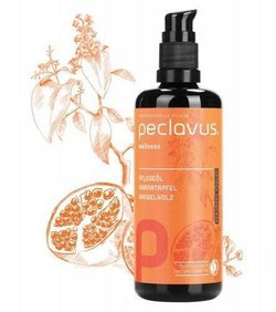 peclavus® wellness olejek pielęgnacyjny granat i drzewo sandałowe, 100 ml