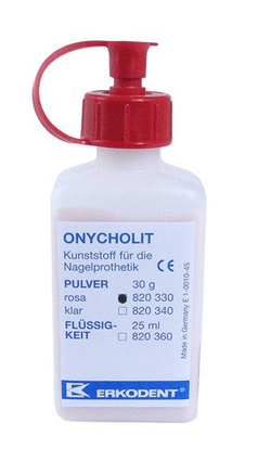 ONYCHOLIT  puder akrylowy do protetyki paznokci, różowy, 30 g