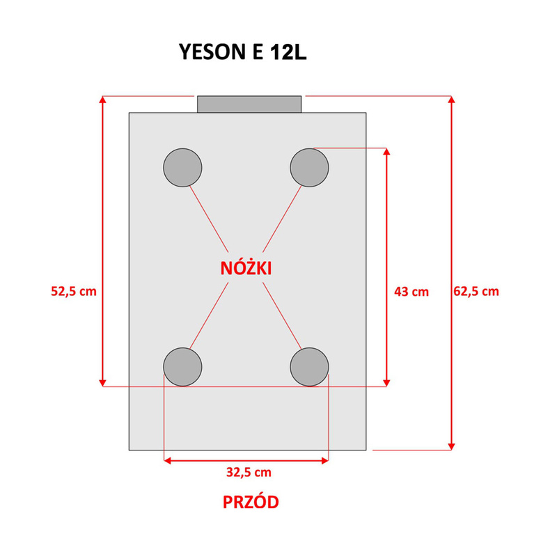 Autoklaw Yeson Seria E 12L BLACK LED z drukarką