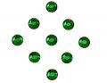 Kryształki SWAROVSKI® ELEMENTS, 2 mm, Emerald, 50szt.