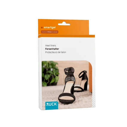 RUCK® żelowe zapiętki do butów przeciw otarciom, 4 szt.