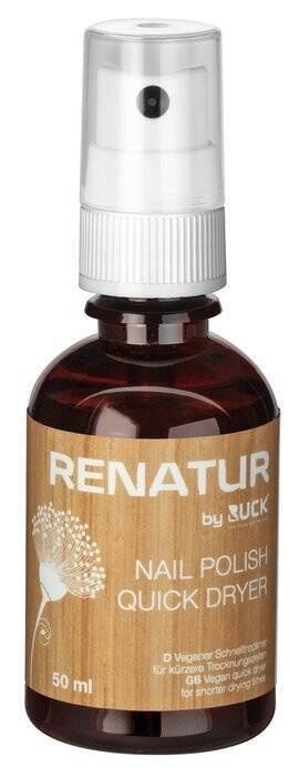 RENATUR by RUCK® Nail Polish Quick Dryer - wysuszacz lakieru, 50 ml