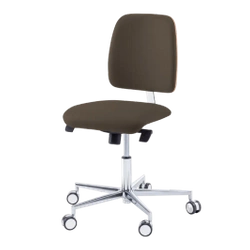 Krzesło podologiczne RUCK STOOL dynamic, comfort, CPL Biały, espresso, długi