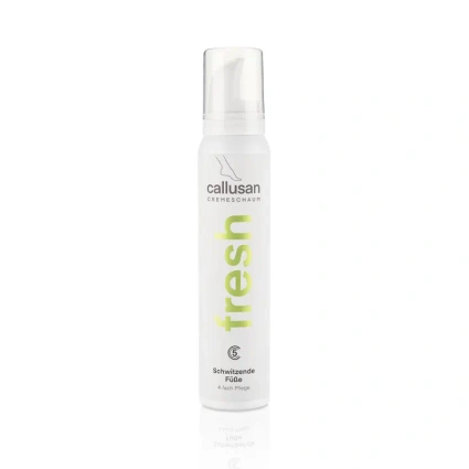 Callusan FRESH pianka do stóp na potliwość i nieprzyjemny zapach 125 ml
