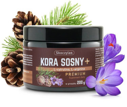 SKOCZYLAS Kora sosny + L-cytrulina + L-arginina PREMIUM, 200 g