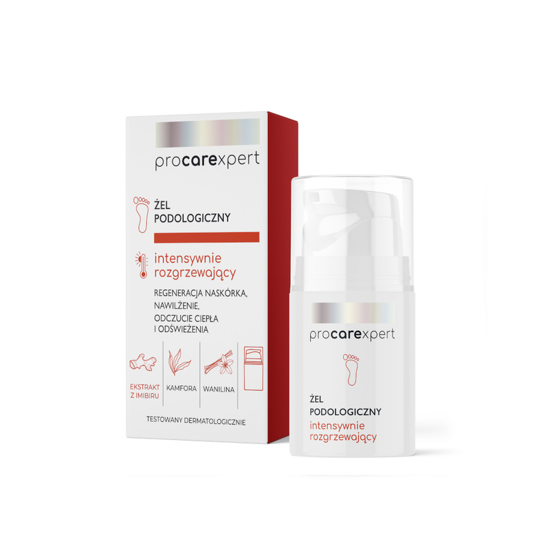 ProCareXpert żel podologiczny intensywnie rozgrzewający 50 ml