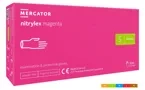 nitrylex® magenta bezpudrowe rękawice nitrylowe, S, 100 szt.