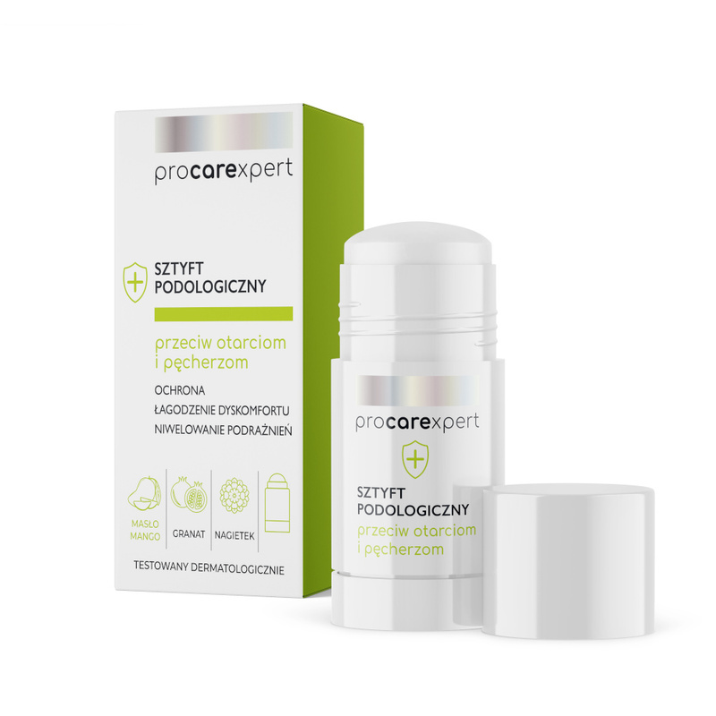 ProCareXpert Sztyft podologiczny przeciw otarciom i pęcherzom 30 g, 8+1 GRATIS