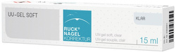 RUCK® NAGELKORREKTUR UV-Gel soft, żel do rekonstrukcji paznokci, klar, 15 ml