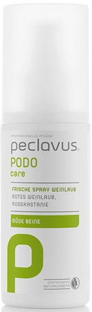 peclavus® PODOcare Weinlaub odświeżający spray z liści winogron, 150 ml