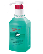 Schulke płyn do dezynfekcji dłoni desderman® care,  500 ml z pompką