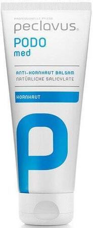 peclavus® PODOmed Anti-Hornhaut Balsam przeciw rogowaceniu skóry, naturalne salicylany, 100 ml