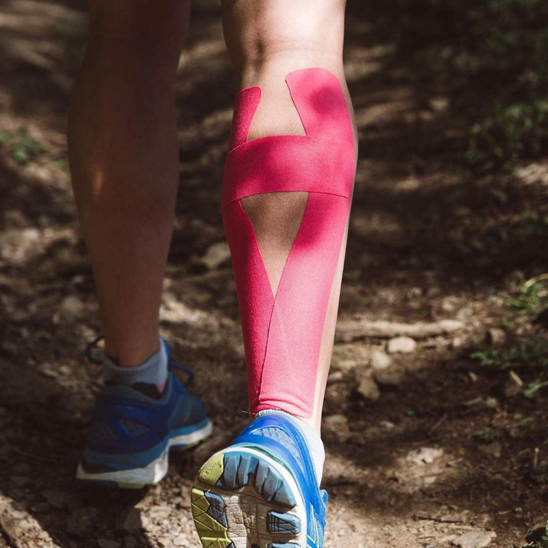 SPORTTAPE Extra Sticky taśma do kinesiotapingu różowy 5 cm x 5 m 