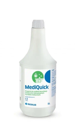 Medilab MediQuick gotowy do użycia preparat do dezynfekcji powierzchni bez spryskiwacza, 1 L