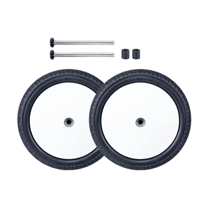 RUCK® solid trolly zestaw kół 12” z zestawem montażowym, 2 szt
