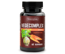 SKOCZYLAS Vegecomplex cholina, 60 kapsułek