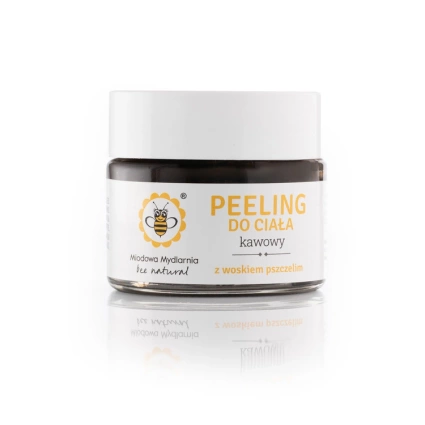 MIODOWA MYDLARNIA Peeling do ciała KAWOWY, 50g