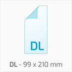 Druk ulotki format DL, zadruk dwustronny (4/4)