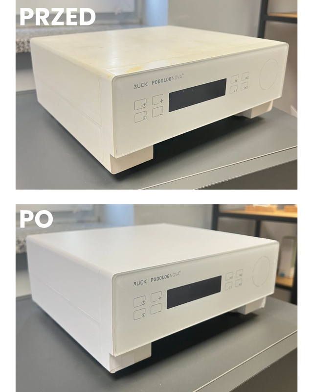 Profesjonalna usługa założenia folii na frezarkę RUCK
