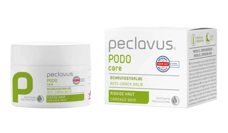peclavus® PODOcare Schrundensalbe – maść na pękające pięty, 50 ml