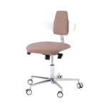 Krzesło podologiczne RUCK STOOL dynamic, napoleon, CPL Biały, taupe