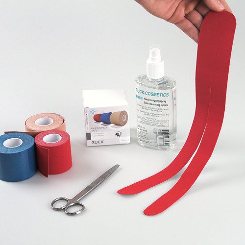 RUCK® Kinesioped-Tape taping czerwony, 1 rolka