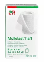 Mollelast® haft kohezyjny bandaż podtrzymujący 8 cm x 4 m, 1 rolka