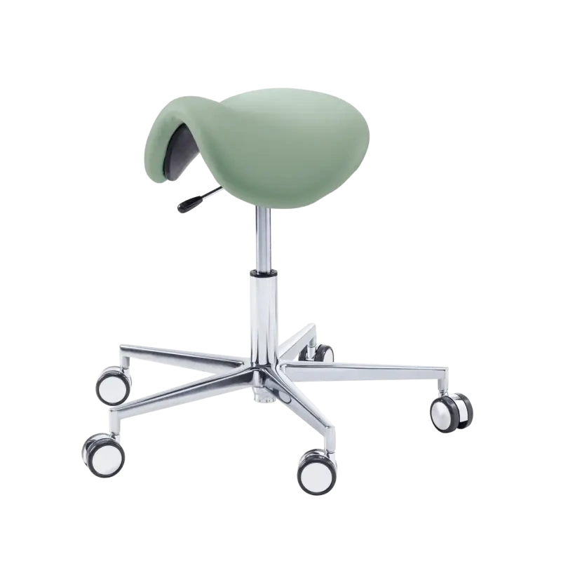 Taboret podologiczny RUCK STOOL saddle szałwia długi podnośnik