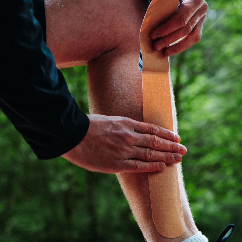 SPORTTAPE Extra Sticky taśma do kinesiotapingu beżowy 5 cm x 5 m 