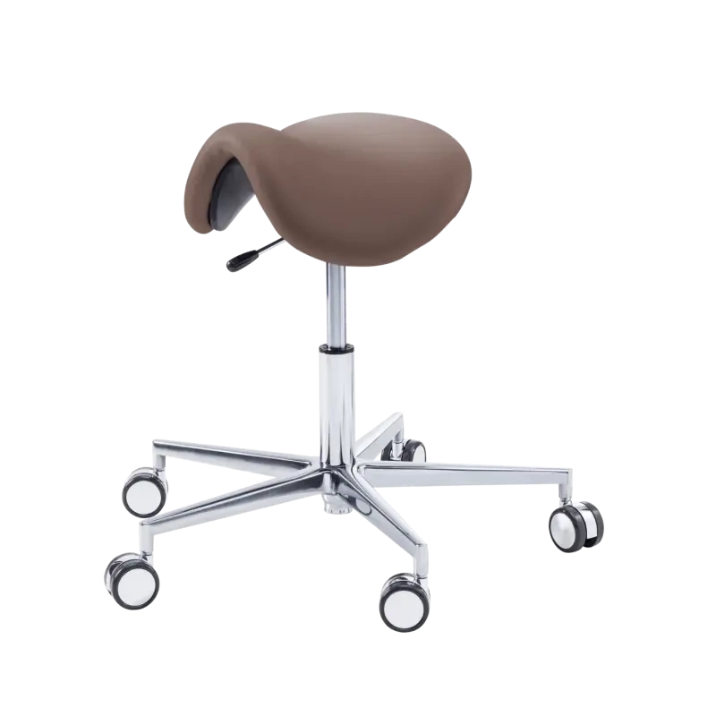Taboret podologiczny RUCK STOOL saddle muskat krótki podnośnik