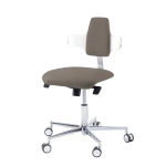 Krzesło podologiczne RUCK STOOL dynamic, napoleon, CPL Biały, mocca