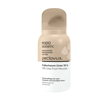 peclavus PODOdiabetic pianka do stóp z 15% mocznikiem 35 ml
