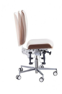 Krzesło zdrowotne RUCK STOOL Bioswing, CPL Orzech, espresso