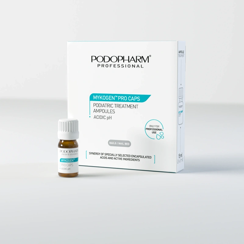 MYKOGEN™ PRO CAPS kuracja podologiczna na grzybicę w ampułkach 3 x 5 ml